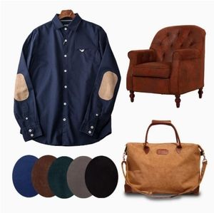 10 Pack Iron On Suede Oval Elbow Knee Patches Fabric Clothing Repair Patch Holes